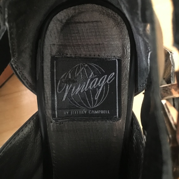 Vintage by Jeffrey Campbell Everly PL Boots Sz 7 - Picture 6 of 7